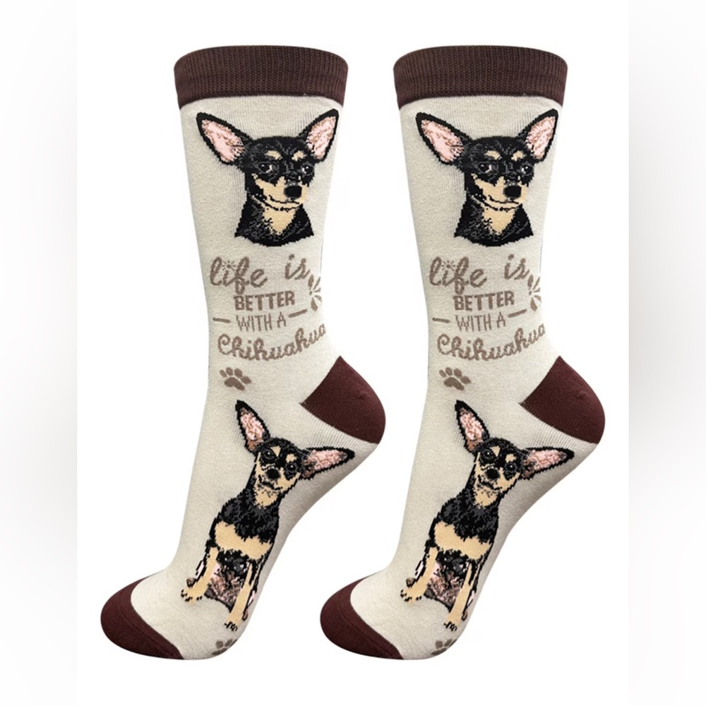 Life is Better With a Chihuahua Socks
